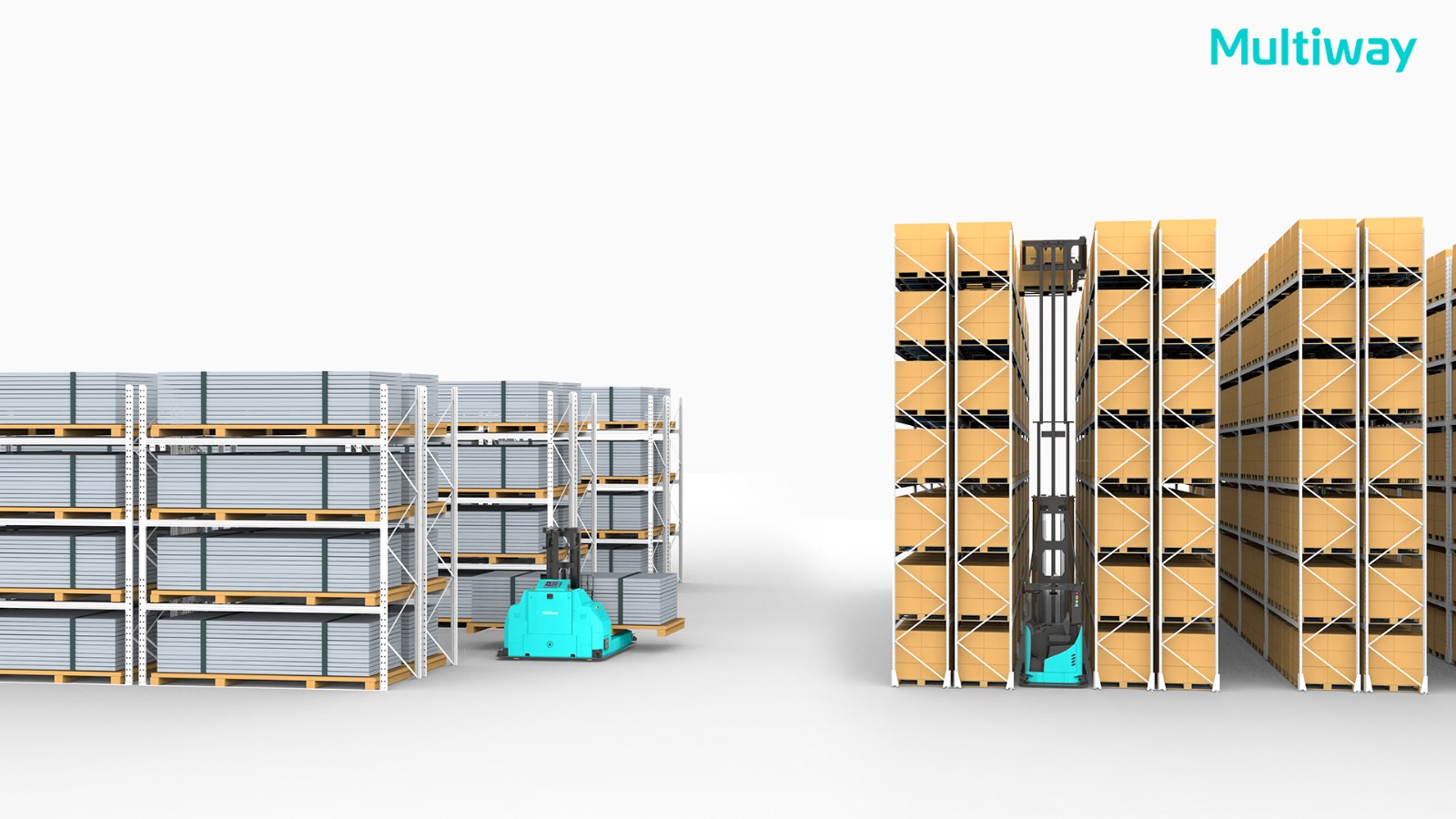 劢微窄巷道系列无人叉车 劢微窄巷道系列无人叉车